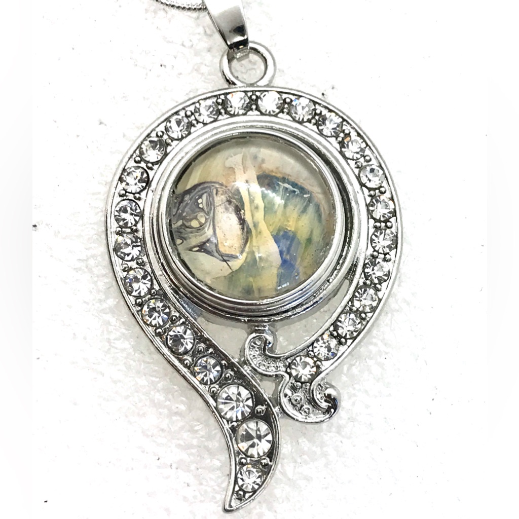 Necklace With Handmade 20mm Snap Sn20